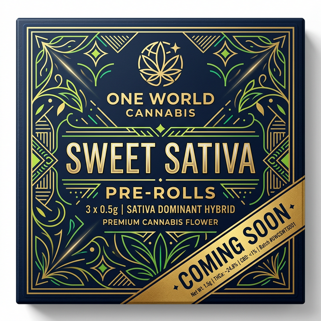 One World Cannabis Alberta | Premium Cannabis Products 7 Sweet Sativa Cannabis Pre-Rolls - One World Cannabis Alberta