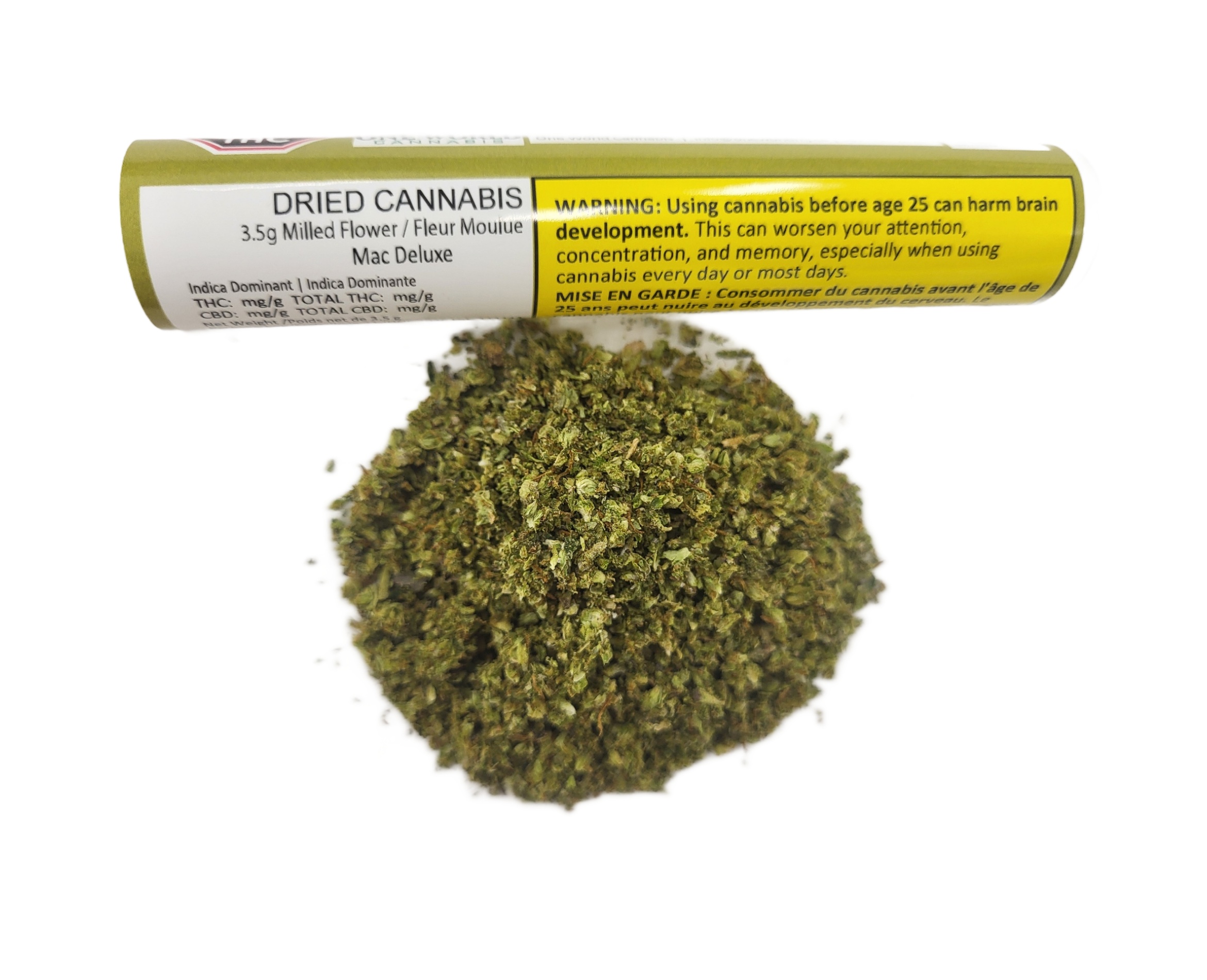 One World Cannabis Alberta | Premium Cannabis Products 13 Mac Deluxe 3.5G Milled Cannabis - One World Cannabis Alberta